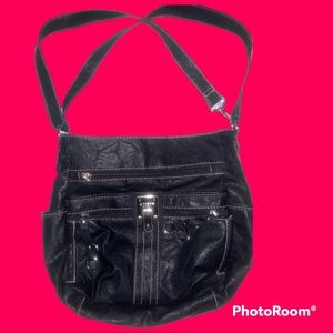 Rossetti Faux Leather Shoulder Bag EUC